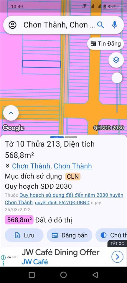 Bán đất tại hưng long, chơn thành, 1,3 tỷ, 500m2, view đẹp, pháp lý đầy đủ