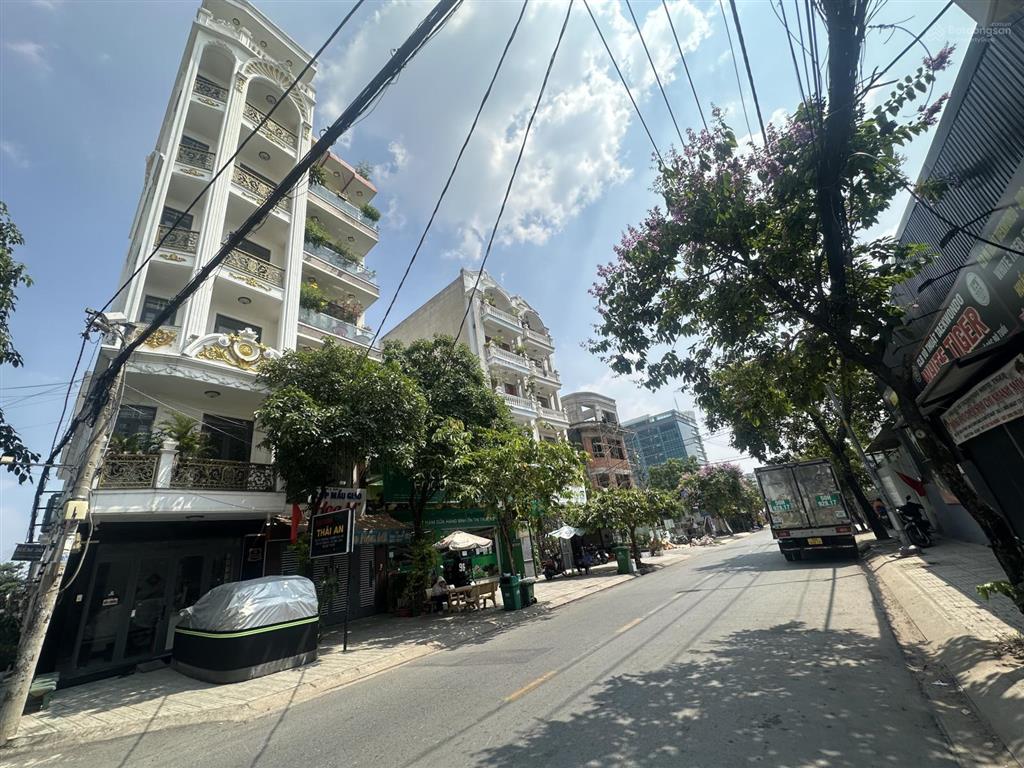 Mặt tiền nguyễn văn dung  thông kênh tham lương, nguyễn oanh  7 tầng btct  lô góc klg