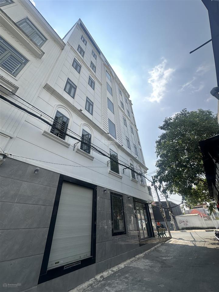 Mặt tiền nguyễn văn dung  thông kênh tham lương, nguyễn oanh  7 tầng btct  lô góc klg