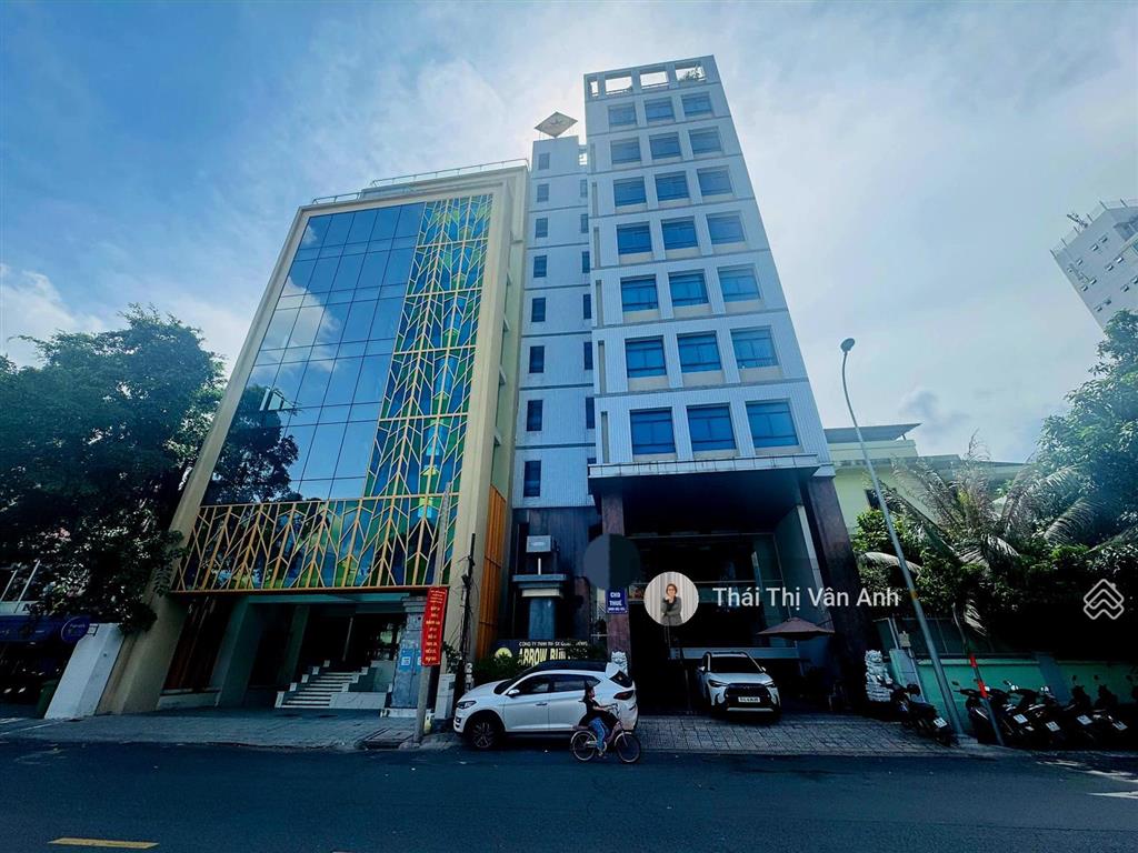 Tòa nhà cao tầng gần ngay sân bay tân sơn nhất  12,09x20m 2 hầm 9 tầng  hđt 400tr/th  140 tỷ