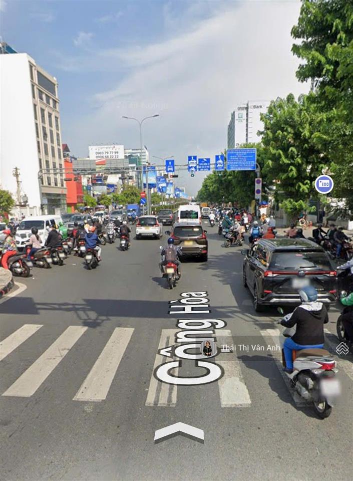 Siêu vị trí mặt tiền cộng hoà q.tân bình  dt 9,3x19m  cấp 4  80 tỷ về 65 tỷ