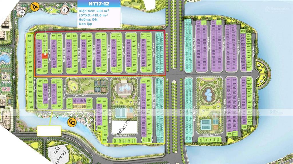 Bán căn biệt thự đơn lập 288m2 rẻ nhất tại ngọc trai đảo lớn vinhomes ocean park trong tháng ngâu