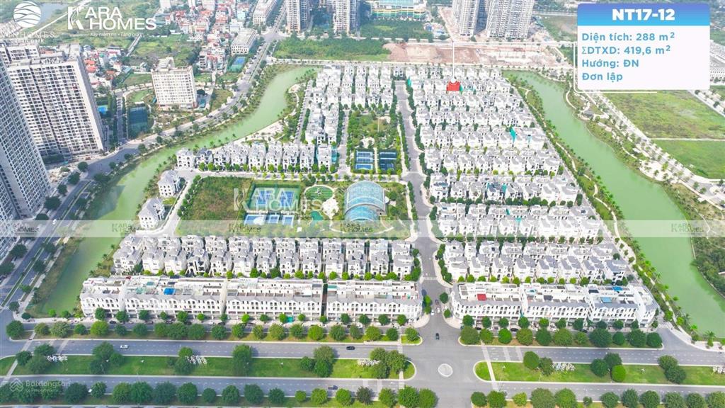 Bán căn biệt thự đơn lập 288m2 rẻ nhất tại ngọc trai đảo lớn vinhomes ocean park trong tháng ngâu