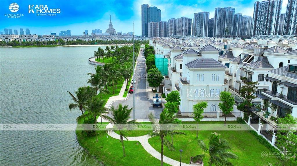 Biệt thự đơn lập view hồ nt01 vip nhất vinhomes ocean park dt 288m2