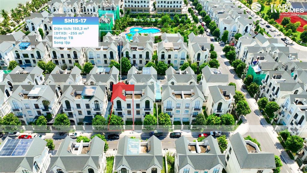 Bán song lập san hô 150m2 vị trí gần hồ nhiều tiện ích tại vinhomes ocean park