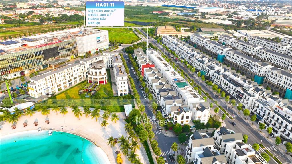Bán siêu phẩm đơn lập ha01 288m2 view biển hồ tại vinhomes ocean park giá tốt nhất