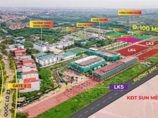[cạnh trường thcs trưng vương] bán liền kề 100m trong đô thị đồng bộ tiện ích.
