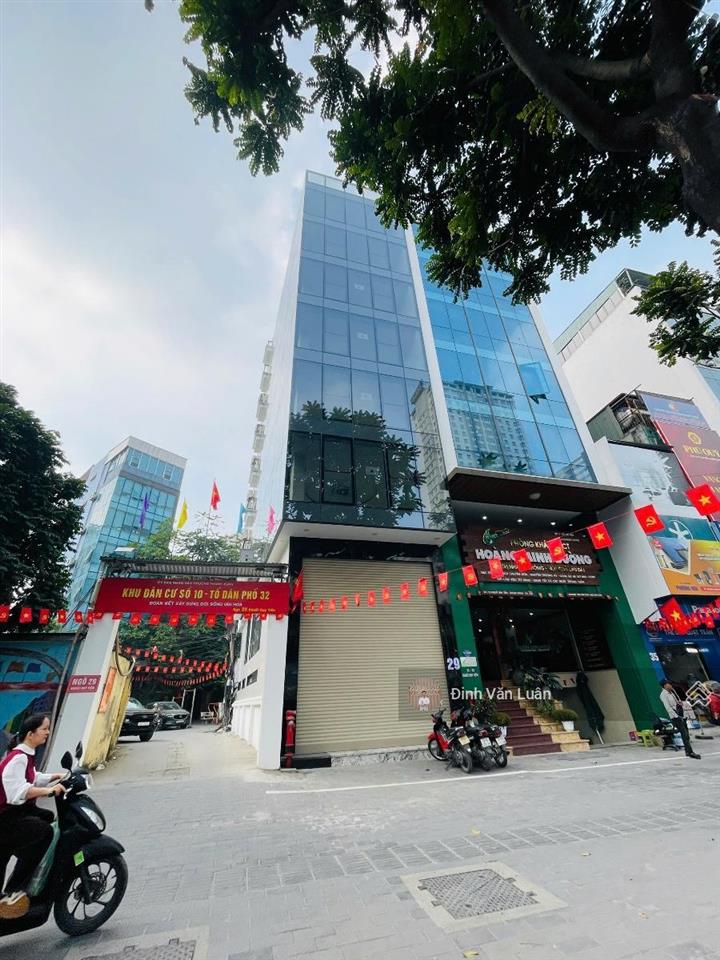 Tòa 8t thông sàn x 100m2, mt 5.3m, cho thuê văn phòng, kinh doanh dòng tiền khủng, giá 69 tỷ