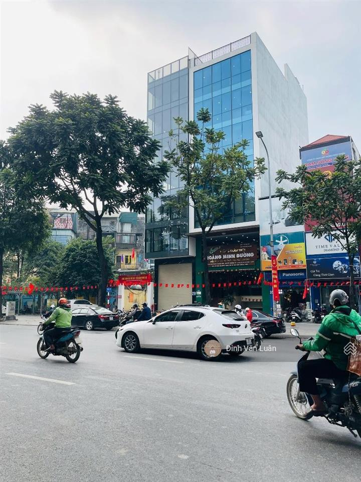 Tòa 8t thông sàn x 100m2, mt 5.3m, cho thuê văn phòng, kinh doanh dòng tiền khủng, giá 69 tỷ