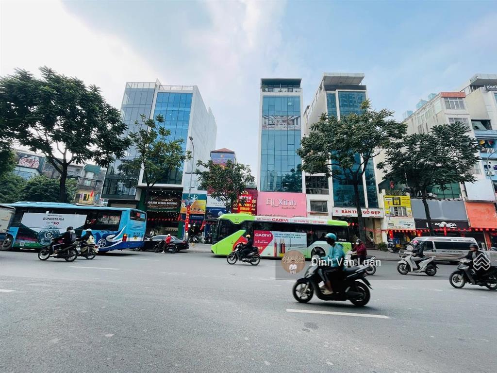 Tòa 8t thông sàn x 100m2, mt 5.3m, cho thuê văn phòng, kinh doanh dòng tiền khủng, giá 69 tỷ