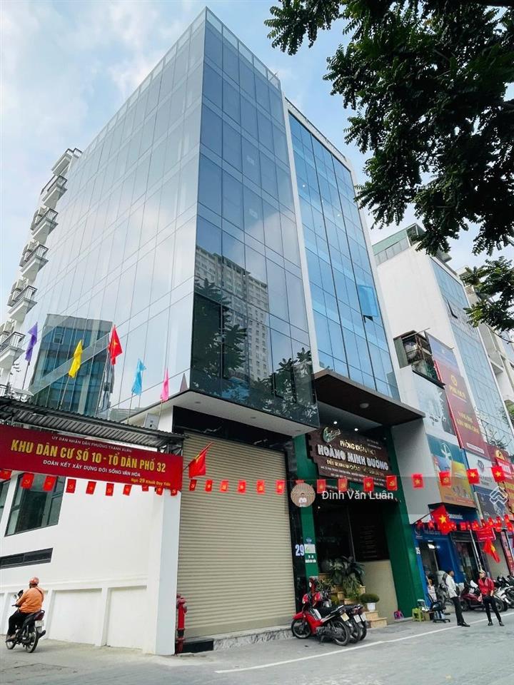 Tòa 8t thông sàn x 100m2, mt 5.3m, cho thuê văn phòng, kinh doanh dòng tiền khủng, giá 69 tỷ