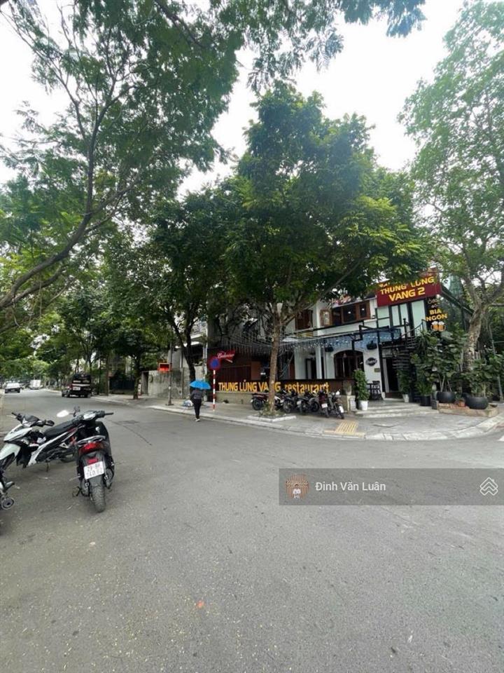 Lô góc! 163.2m2, mt 8.5m, đường 2 ô tô tránh + vỉa hè, 5 tầng, giá 78 tỷ