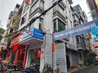 Lô góc! kinh doanh tấp nập, 65m2, 2 mt 18m, 5 tầng, giá 33 tr/tháng