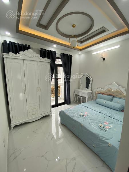 Bán nhà 4 tầng đường quang trung, gò vấp, 4pn, full nội thất, 7.6 tỷ