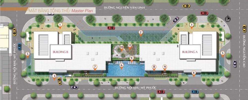 Bán căn hộ urban hill quận 7, 79m², 2pn, full nội thất, giá 6.8 tỷ