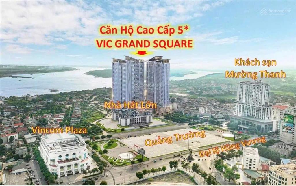 Bán căn 2pn2vs view quảng trường tầng cao thoáng ,thuộc trục căn 18
