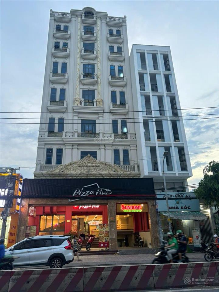Siêu phẩm tòa chdv mặt tiền huỳnh tấn phát p.phú mỹ q7 dt13x45m hầm 8tầng 2tm hđt900tr giá140tỷ