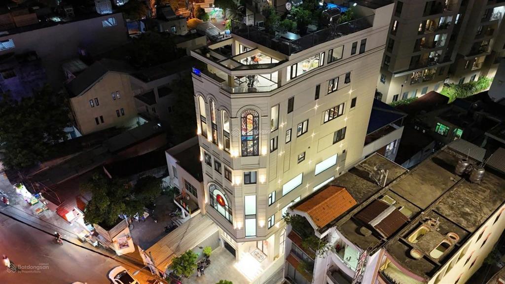 Siêu phẩm góc 2 mặt tiền lê quang định phường 1 quận gò vấp dt 8x24m hầm 8 tầng hđt 180tr, 65tỷ