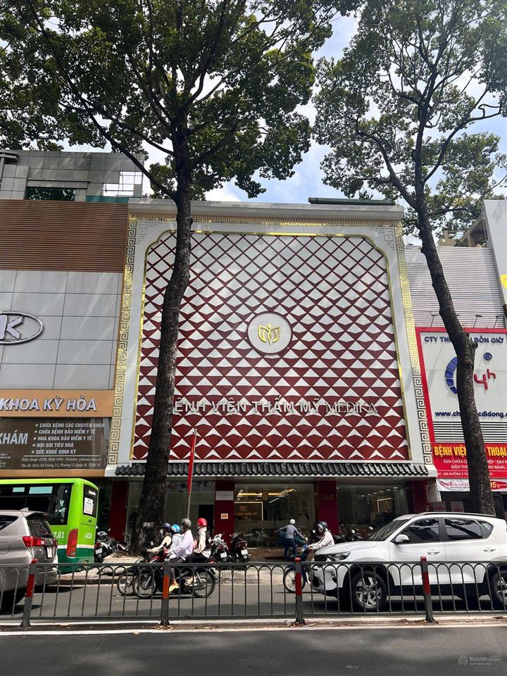 Siêu phẩm nhà mặt tiền đường 3/2, phường 12, quận 10. dt 5x25m, 3 tầng. hđt 120tr. giá 42 tỷ