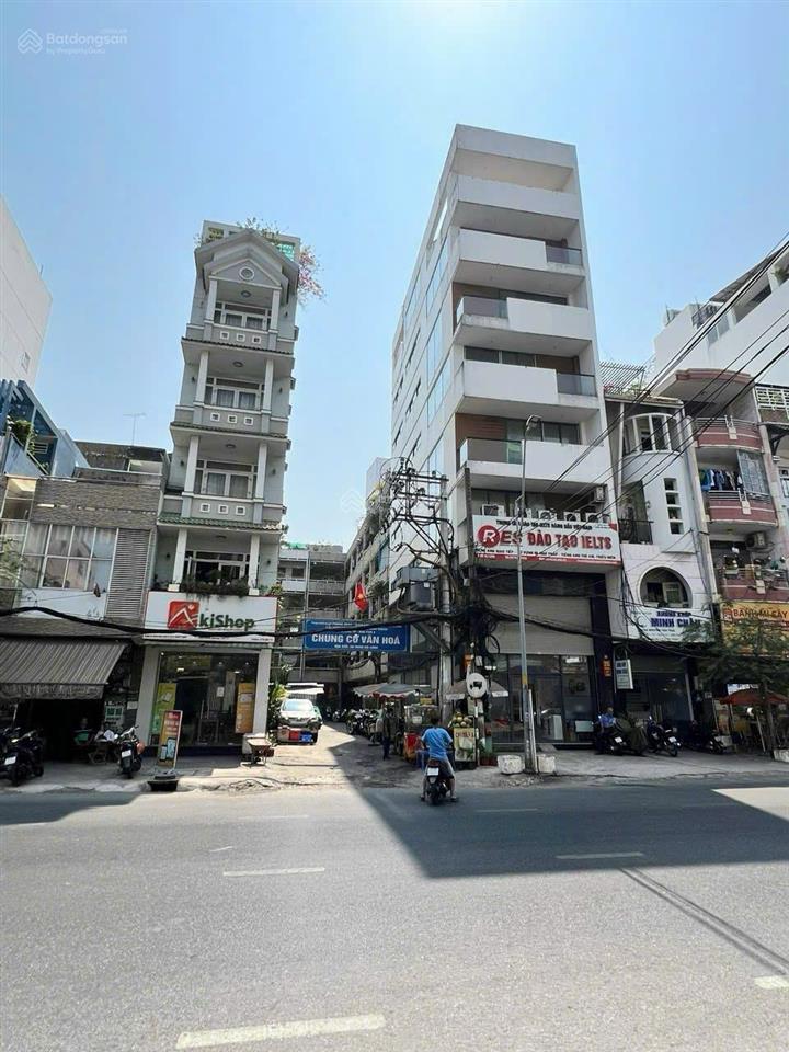 Siêu phẩm tòa nhà góc 2 mặt tiền đinh bộ lĩnh phường 15 bình thạnh 6x16m 9 tầng hđt 120tr giá 40tỷ