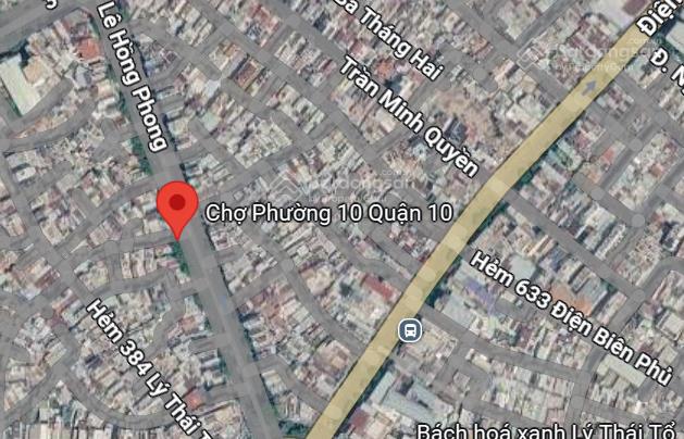Siêu phẩm nhà góc 2 mặt tiền lý thái tổ, p9, quận 10, dt 5.2x22m hầm 6 tầng, hđt 150tr, giá 47 tỷ