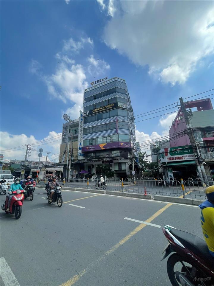 Siêu phẩm tòa nhà góc 2 mt lê văn quới bình hưng hòa bình tân dt13x25m hầm8tầng hđt400tr giá75tỷ