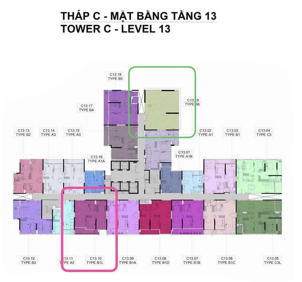 Chính chủ bán căn 2pn 2wc ban công lanai diện tích 80,12m2 giá 4 tỷ 972