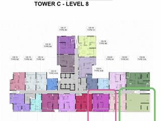 Bán căn hộ 2pn diện tích 82,72m2 ban công dài tặng kèm ô xe ô tô định danh theo căn hộ giá 5 tỷ 650