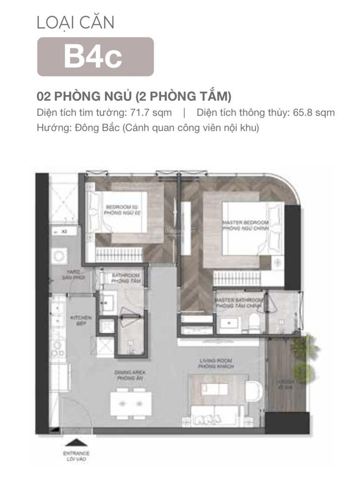Chính chủ gửi bán căn hộ eaton park 2pn góc tháp a5 diện tích 72m² view công viên, hồ bơi, cbd