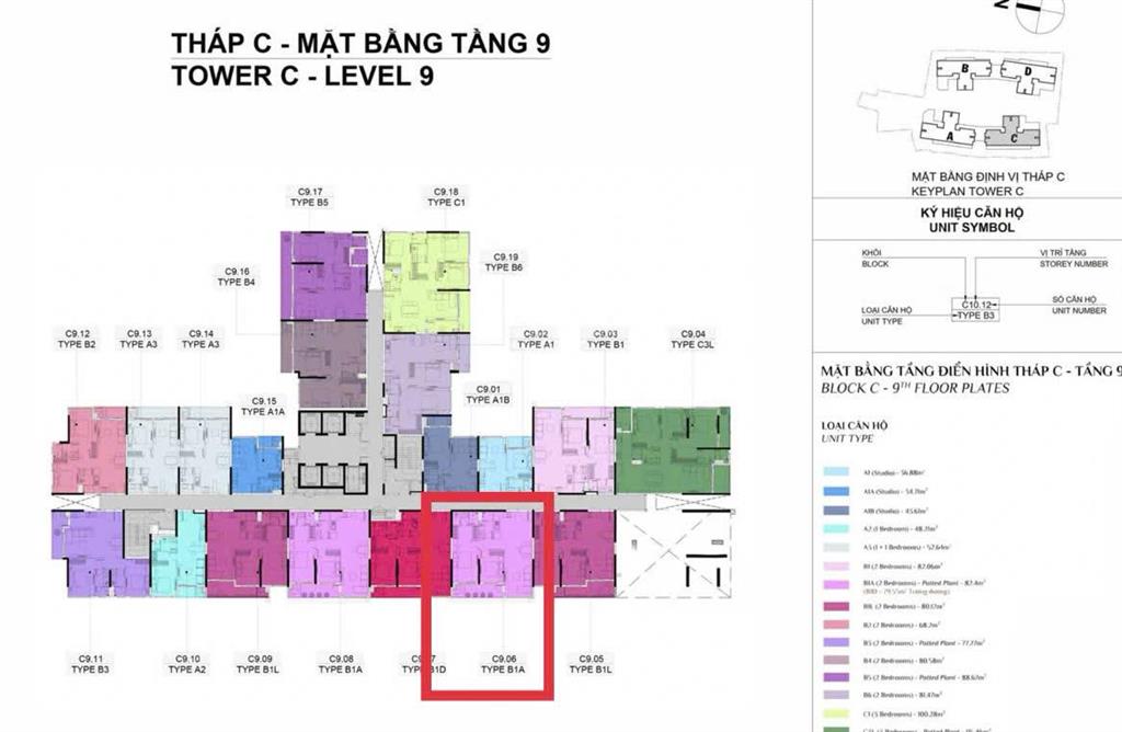 Chính chủ bán căn 2pn diện tích 82.40m2 giá 5.2 tỷ tặng ô xe định danh. thanh toán 50% nhận nhà