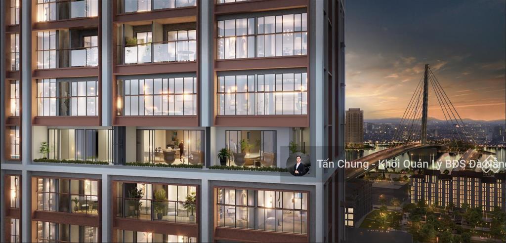 Căn 1pn + full nội thất mới  view trực diện sông hàn, pháo hoa  diện tích 49,4m2  giá 6,2 tỷ