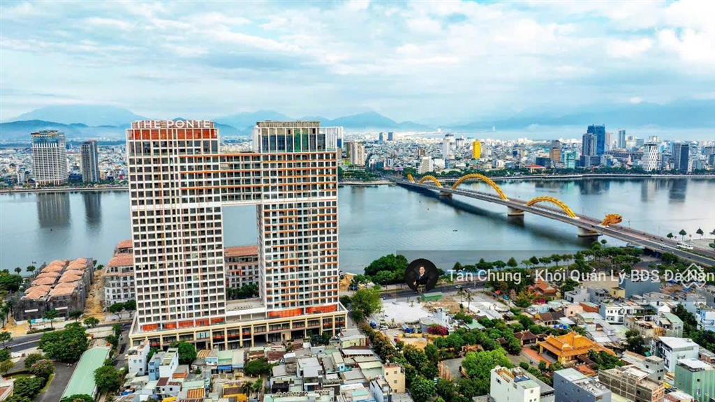 Căn 2pn ponte tầng cao view cầu pháo hoa, cầu trần thị lý  diện tích 70,1m2  giá 7,3 tỷ
