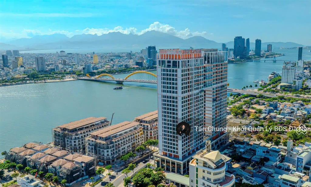 Căn 2pn ponte tầng cao view cầu pháo hoa, cầu trần thị lý  diện tích 70,1m2  giá 7,3 tỷ
