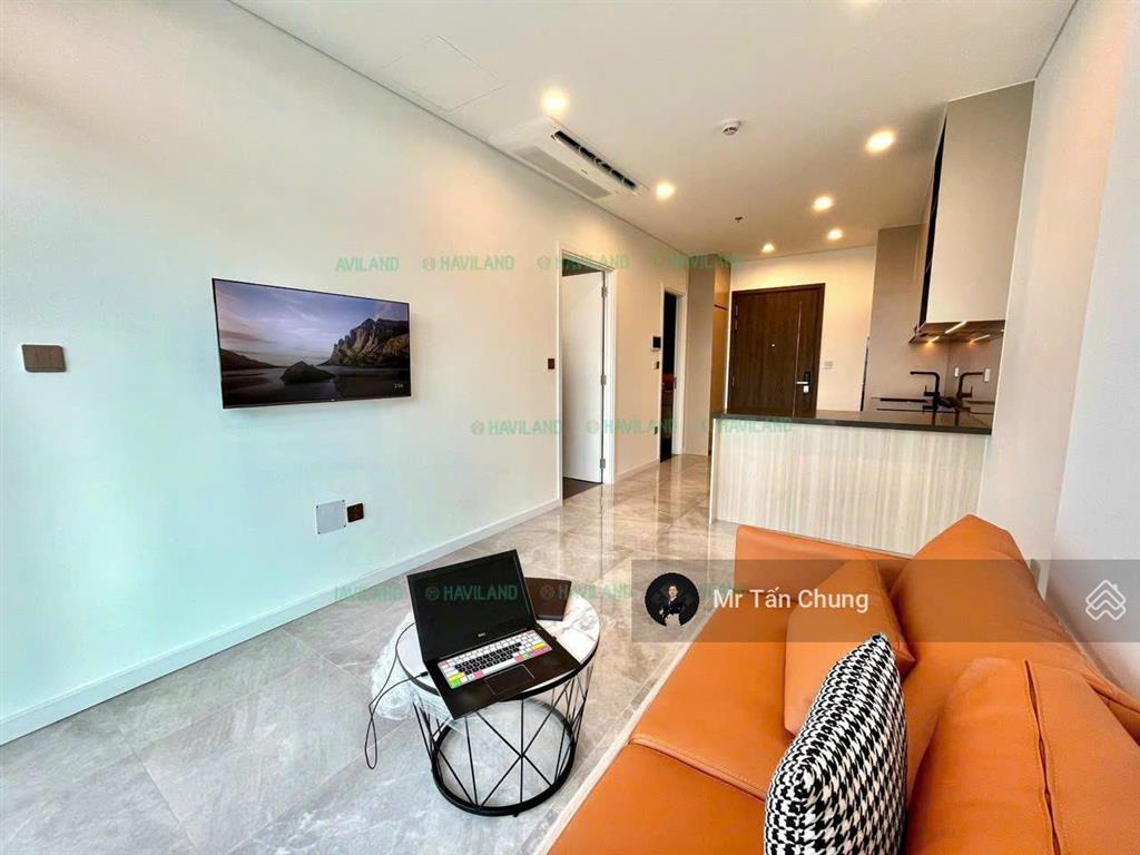 Căn hộ 1pn tầng trung full nội thất cơ bản view cầu rồng  diện tích 45,7m2  giá 6,2 tỷ