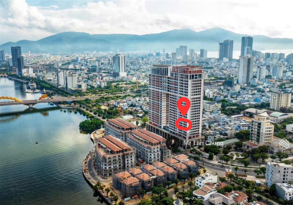 Căn 3pn tầng trung trực diện sông hàn, pháo hoa  diện tích 91,4m2  giá 9,1 tỷ
