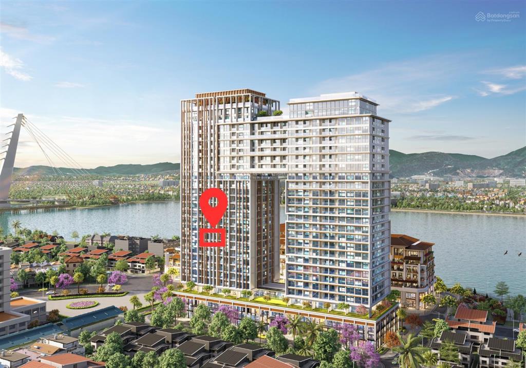 Căn 1pn+ tầng trung view biển, thành phố  diện tích 49m2  giá 4,1 tỷ