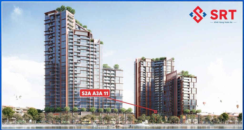 Bán lỗ căn 2pn view công viên, sông hàn, cửa biển  diện tích 68m2  giá 5,7 tỷ