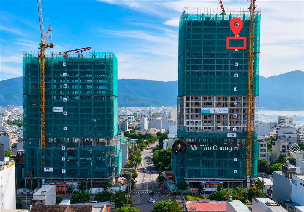 Căn 1pn+ tầng cao view biển, thành phố, đường vương thừa vũ  diện tích 60m2  giá 4,5 tỷ