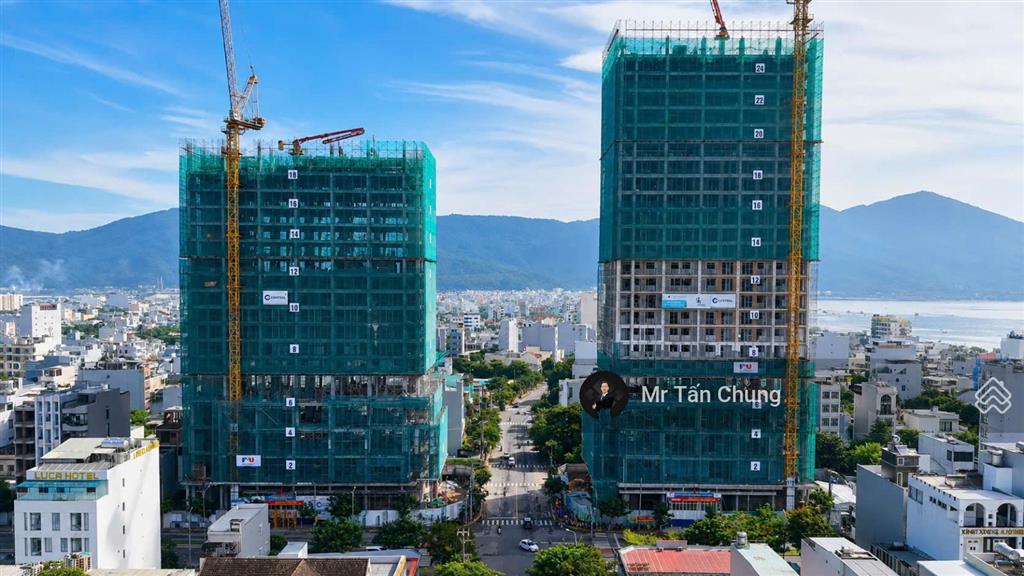 Căn 1pn+ tầng trung view biển, sơn trà  diện tích 46,7m2  giá 3,52 tỷ