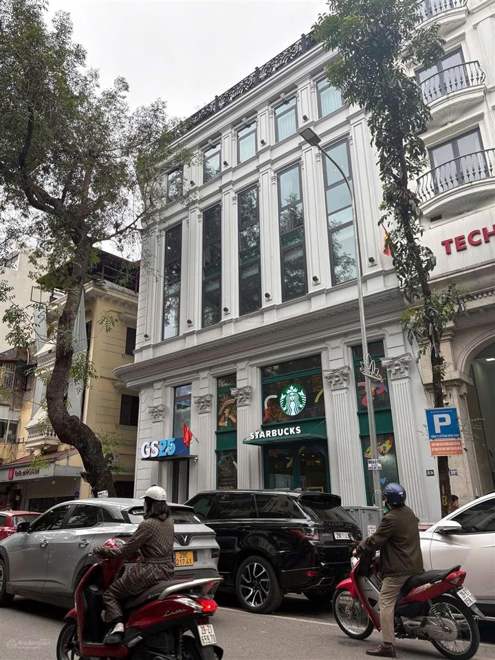 Lý thái tổ  ng hữu huân, 228m2, 1 hầm 8 nổi. lô góc 3 thoáng, vip