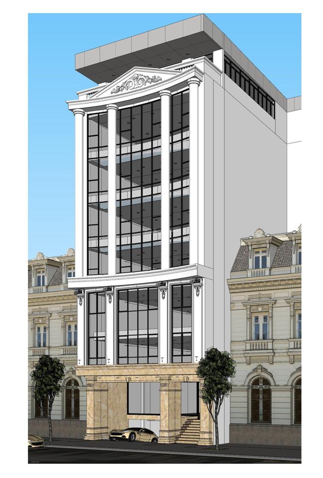 Bán lk 400m210tangmt 12m xuân tảo nguyễn văn huyên kéo dài. cho thuê 700tr/tháng.