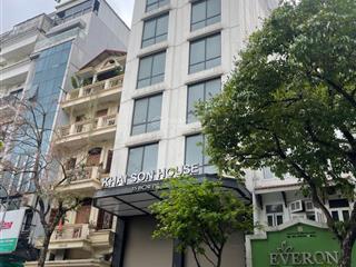 Toà nhà 200m2(p.hoa map.hue). 10 tầng 1 hầm. mặt tiền 8.1m ảnh chuẩn nhà