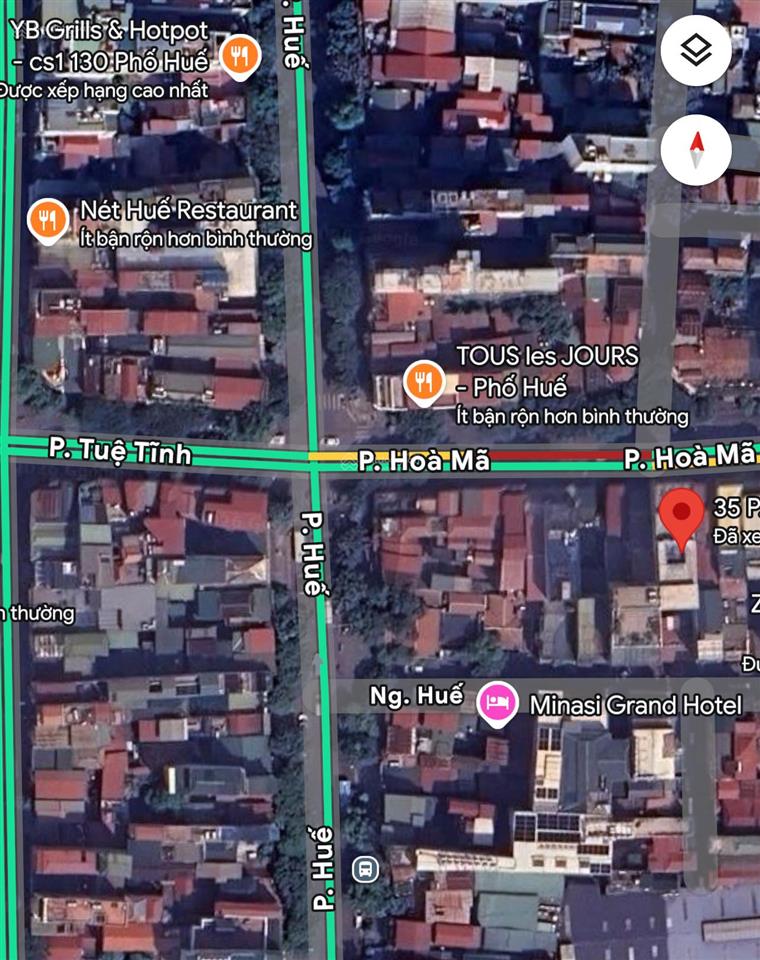 Toà nhà 200m2(p.hoa map.hue). 10 tầng 1 hầm. mặt tiền 8.1m ảnh chuẩn nhà