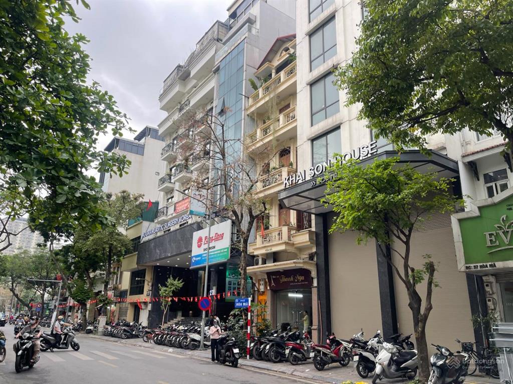 Toà nhà 200m2(p.hoa map.hue). 10 tầng 1 hầm. mặt tiền 8.1m ảnh chuẩn nhà