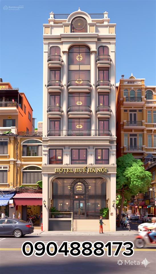 Bán nhà mặt phố nguyễn thái học 250m2, giấy phép xd 11 tầng