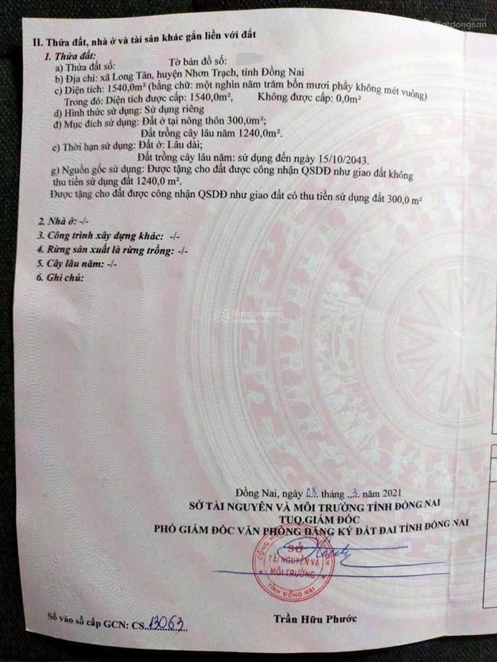 Đất gần vành đai 3 nhơn trạch  kết nối nhanh thủ thiêm long thành