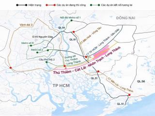 Đất gần vành đai 3 nhơn trạch  kết nối nhanh thủ thiêm long thành