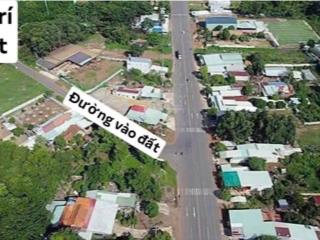 Mặt tiền đường nhựa 18m. thổ cư 100m2 ngay trung tâm hành chính gần full tiện ích. 95tr nhận đất