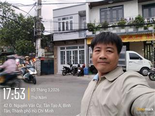 Nhà mới ở ngay, mt kd nguyễn văn cự, 4.5m x 11m, tân tạo, sát tỉnh lộ 10 và trần văn giàu, giá 4.4t