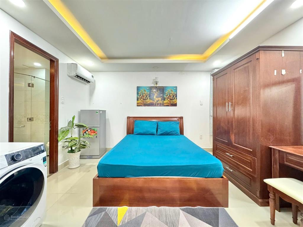 Căn hộ cao cấp 30m2 full nội thất, cách mạng tháng 8, gần cv lê thị riêng